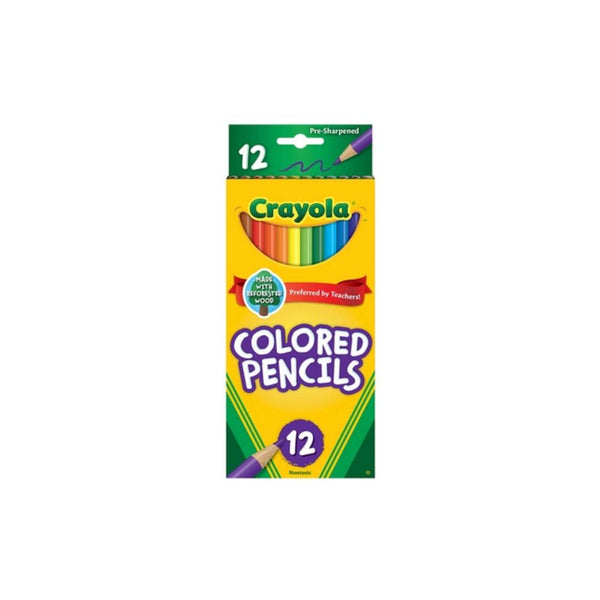 Crayola Colored Pencils, 12 Count, Colored Pencil Set