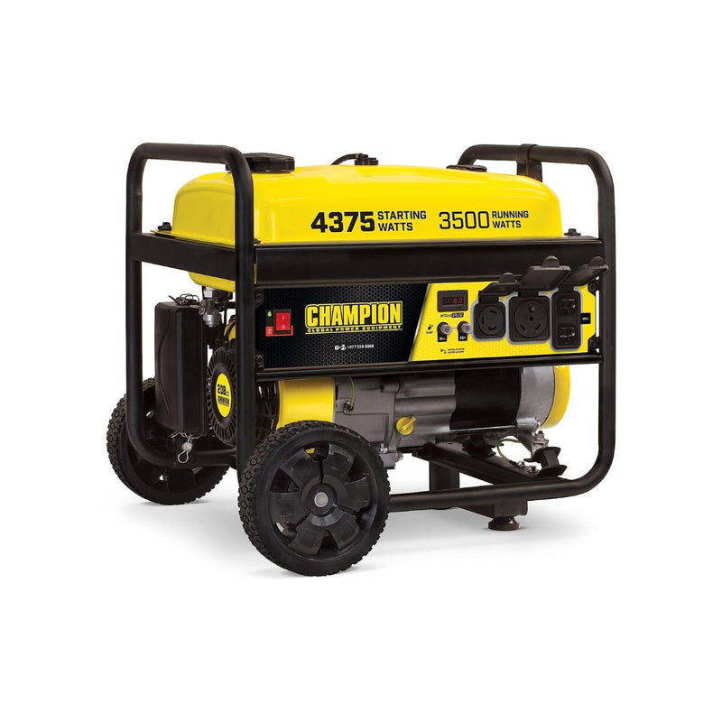Champion Power Equipment 4375/3500-Watt RV Ready Portable Generator with Wheel Kit