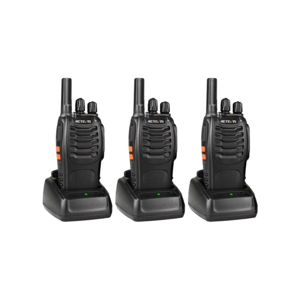 3 Rechargeable Long Range 2 Way Radios