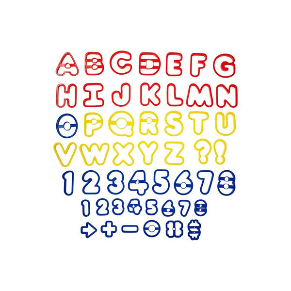 Wilton Alphabet and Number Cookie Cutter Set
