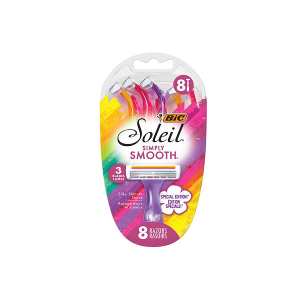 3 Blades With Moisture Strip (8 Piece Razor Set)