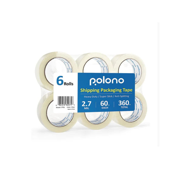 6 Rolls Heavy Duty Packaging Tape
