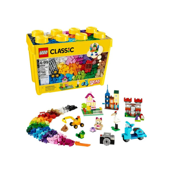 LEGO Classic Large Creative Brick Box Building Toy Set (790 Pcs)