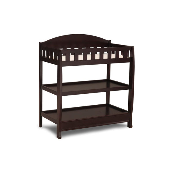 Delta Children Infant Changing Table with Pad, Dark Chocolate