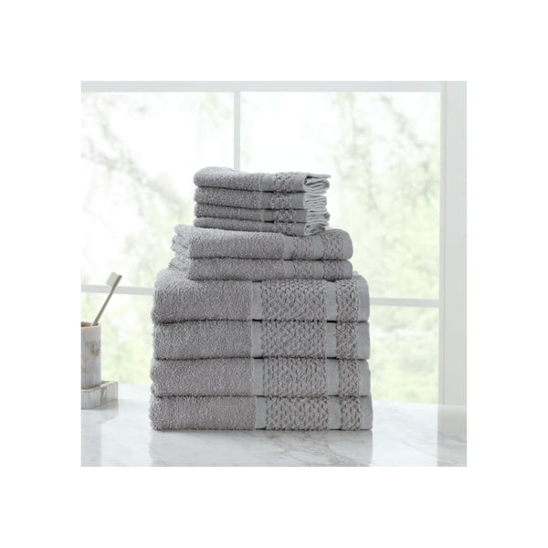 10 Piece Bath Towel Set (4 Colors)
