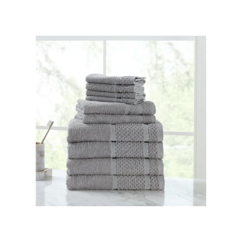 10 Piece Bath Towel Set (4 Colors)
