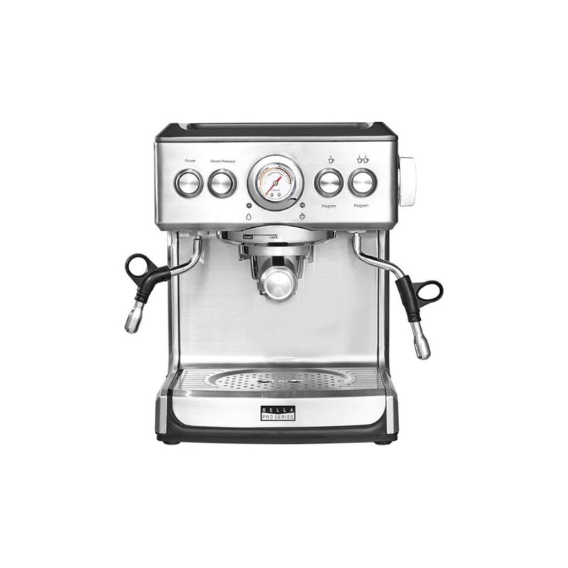 Bella Pro Espresso Machine w/ 20 Bars of Pressure ... - Ben's Bargains Bella pro slim espresso machine