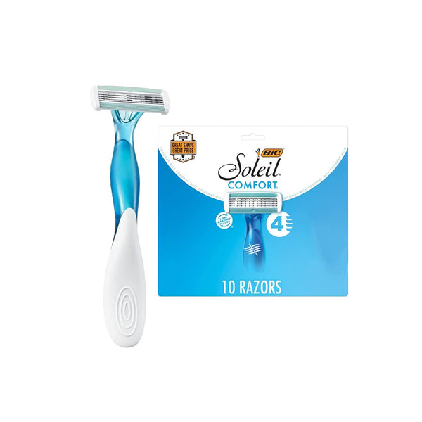 30 BIC Soleil Comfort Disposable Razors for Women