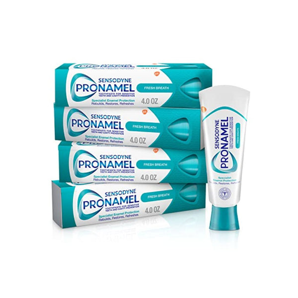 4 Tubes Of Pronamel Fresh Breath Sensitive Enamel Toothpaste