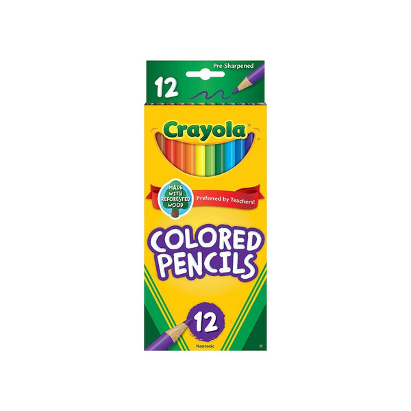 Crayola Colored Pencils, 12 Count, Colored Pencil Set