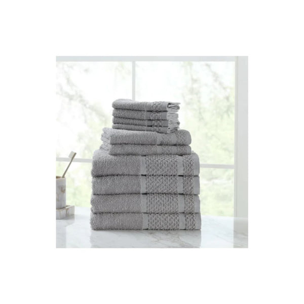 10 Piece Bath Towel Set (4 Colors)