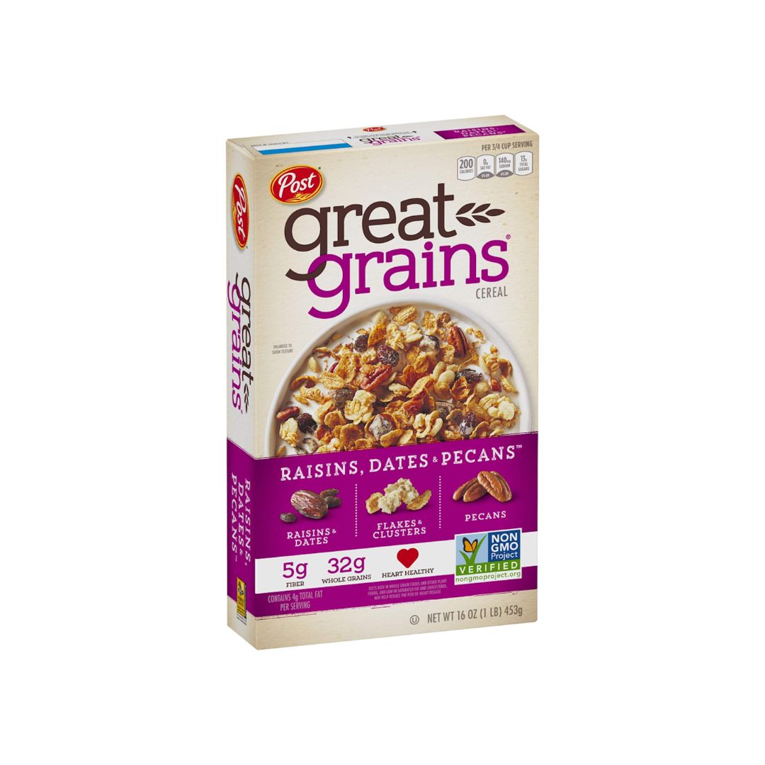 Post Great Grains Raisins, Dates & Pecans Whole Grain Cereal simplexdeals
