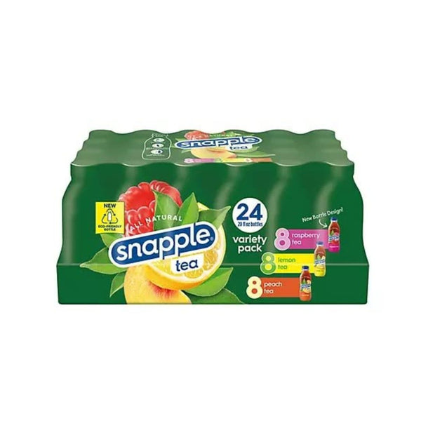 24-Pack Snapple Tea Variety Pack, 20 Fl Oz