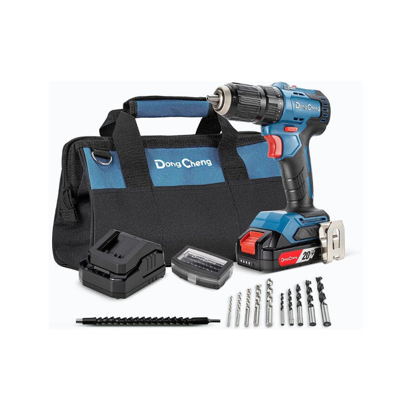 42 Piece Cordless 20V Max Drill Driver Bundle Wih Case