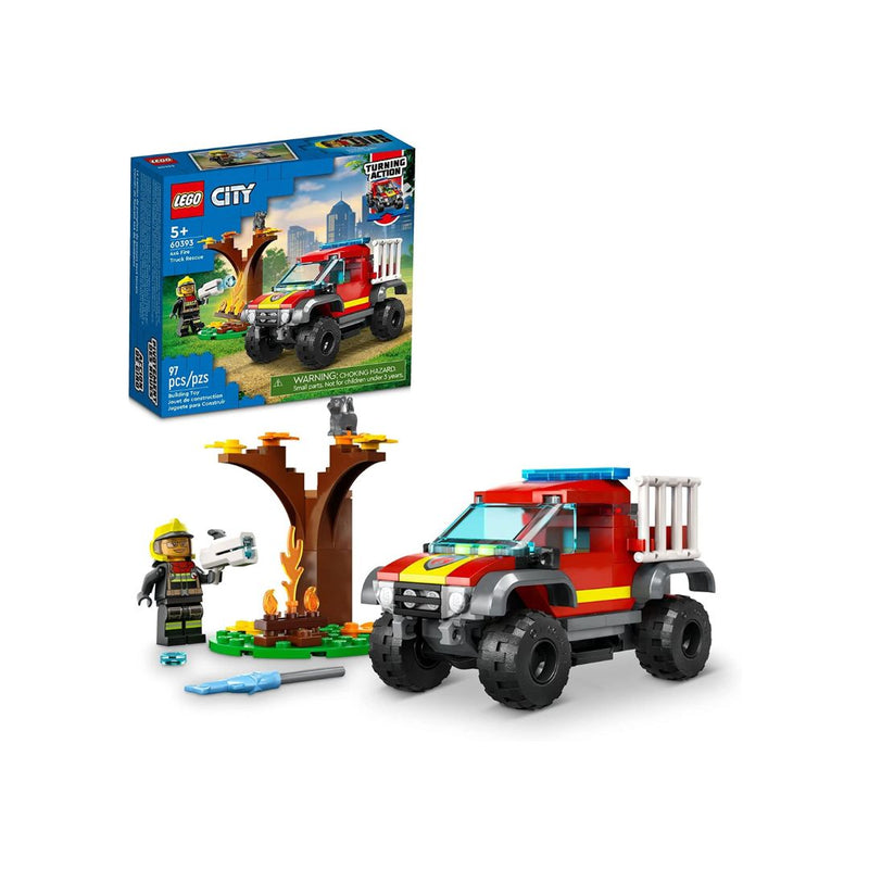 LEGO City 4×4 Fire Engine Rescue Truck