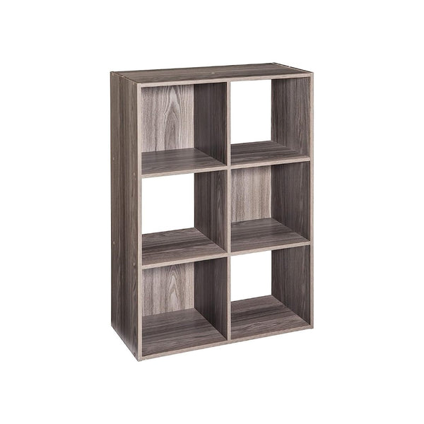 ClosetMaid Cubeicals 6 Cube Storage Shelf Organizer Bookshelf