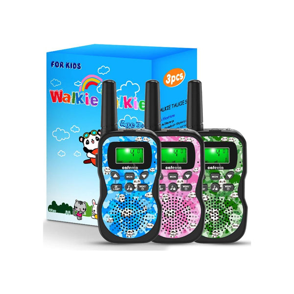 3 Pack Walkie Talkies for Kids