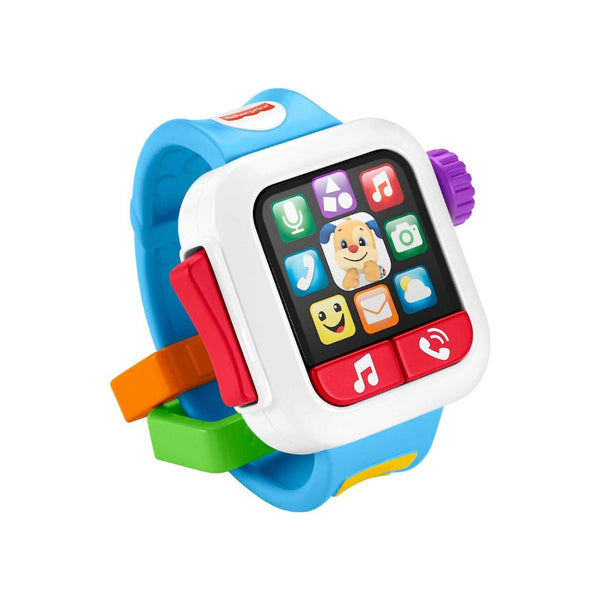 Fisher-Price Laugh & Learn Baby To Toddler Toy Time To Learn Smartwatch With Lights & Music