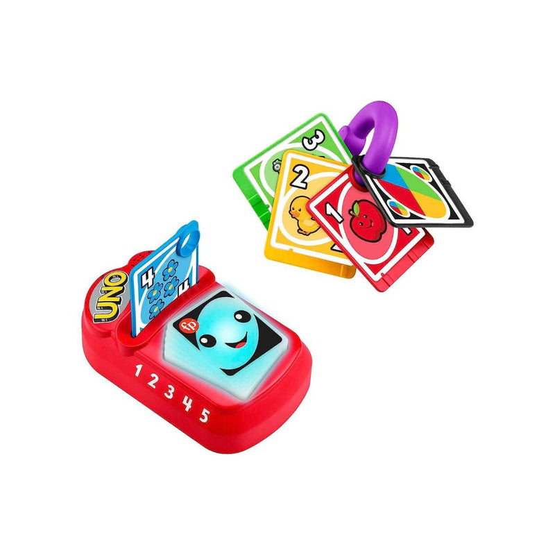 Fisher-Price Laugh & Learn Baby & Toddler Toy Counting And Colors Uno