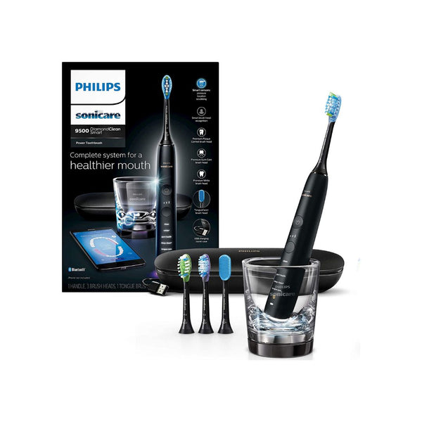 Philips Sonicare DiamondClean Smart 9500 Rechargeable Electric Power Toothbrush (4 Colors)