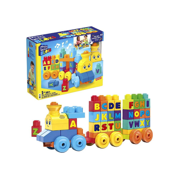 MEGA BLOKS Fisher-Price ABC Musical Train with 50 Pieces
