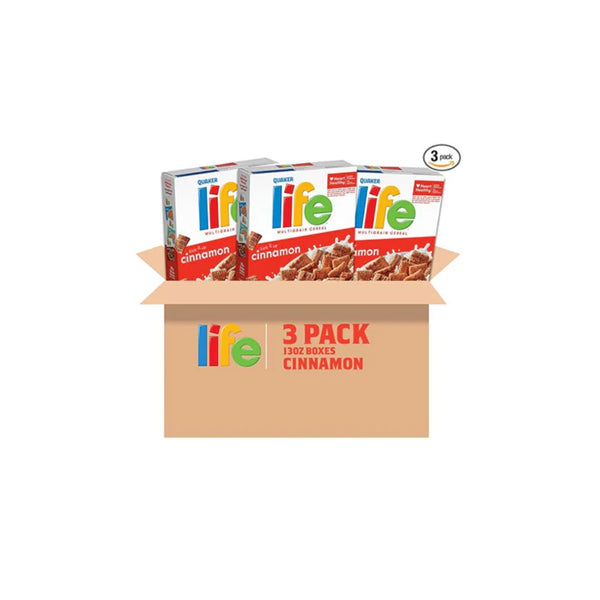 3 Boxes Of Cinnamon Life Breakfast Cereal