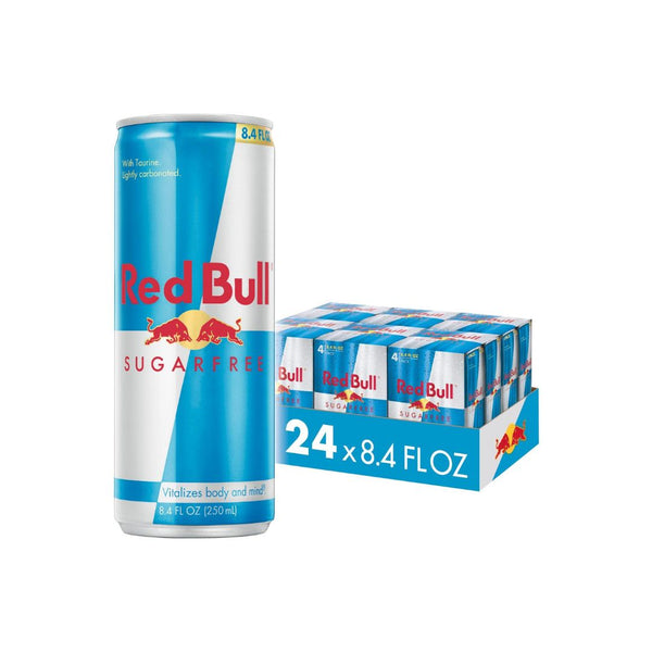24 Cans Red Bull Sugar Free Energy Drink, 8.4 Fl Oz