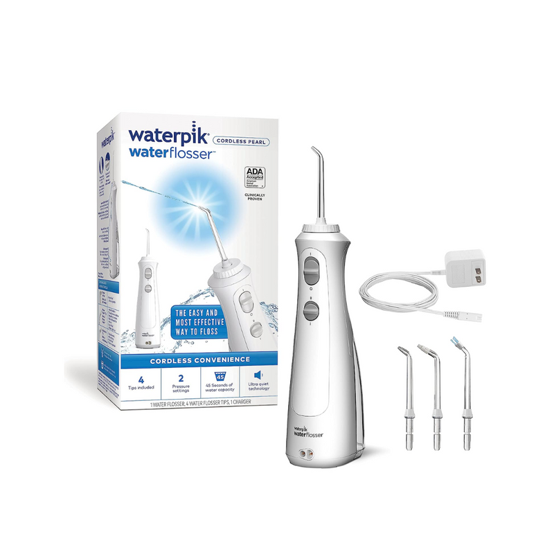 Waterpik Cordless Pearl Rechargeable Portable Water Flosser