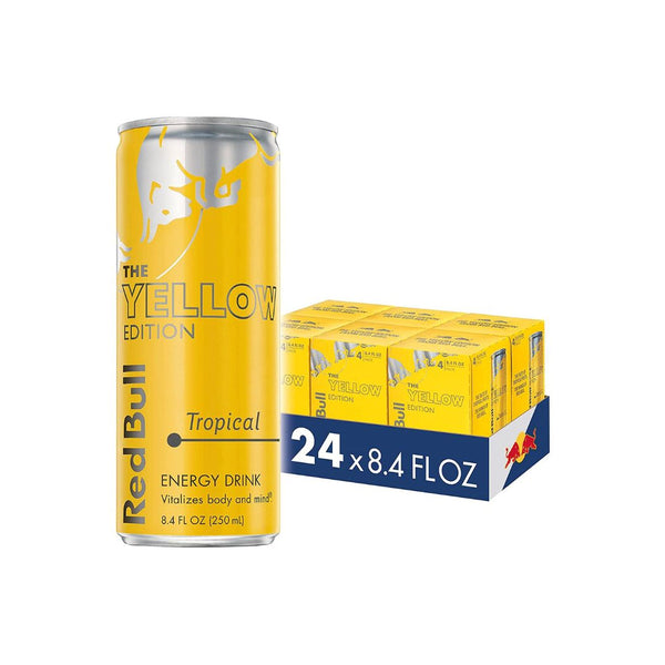 24-Pack Red Bull Yellow Edition Tropical Energy Drink