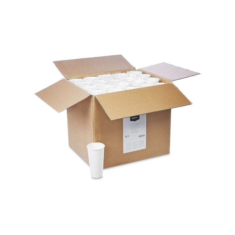 1,000 Amazon Basics Paper Hot Cup, 10 oz