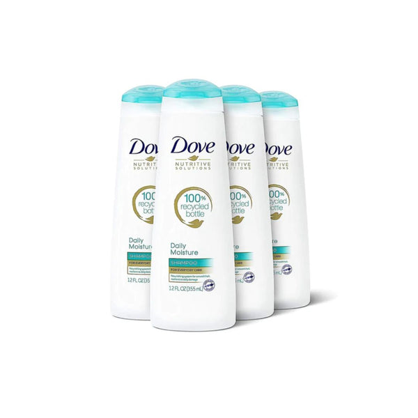 4 Bottles Of Dove Nutritive Solutions Moisturizing Shampoo