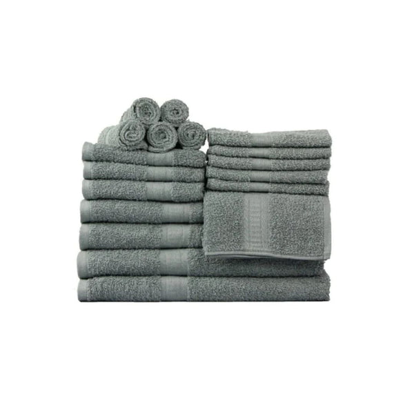 Solid 18-Piece Bath Towel Set On Sale (7 Colors)