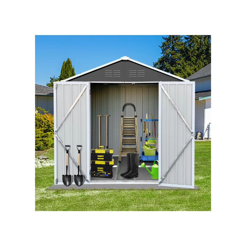 6' x 4' Outdoor Metal Storage Shed