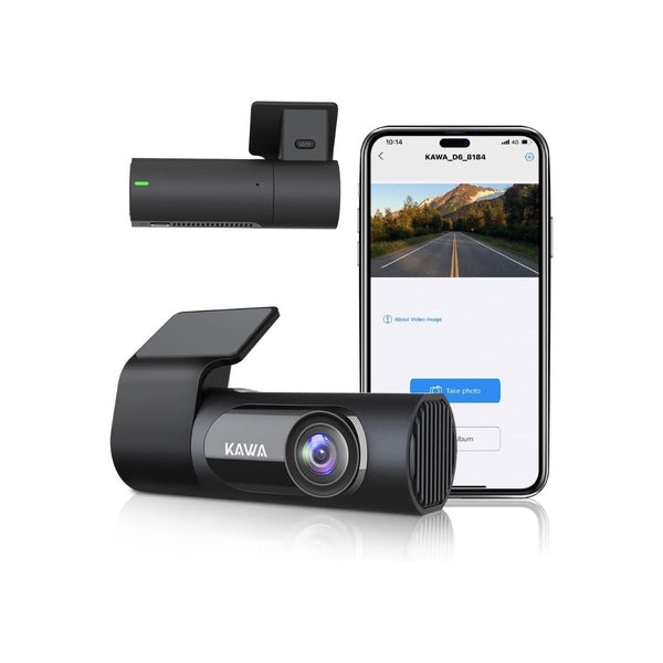 WiFi Dash Camera with Hand-Free Voice Control, Night Vision & More