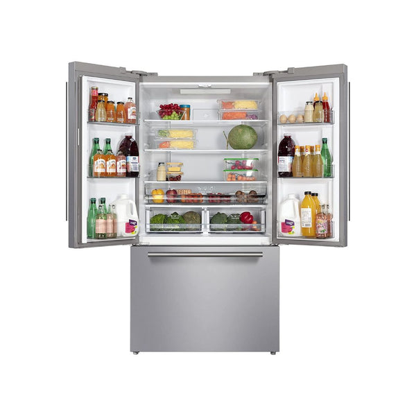 Hamilton Beach Stainless Steel 20.3 Cu. Ft. French Door Full Size Refr ...