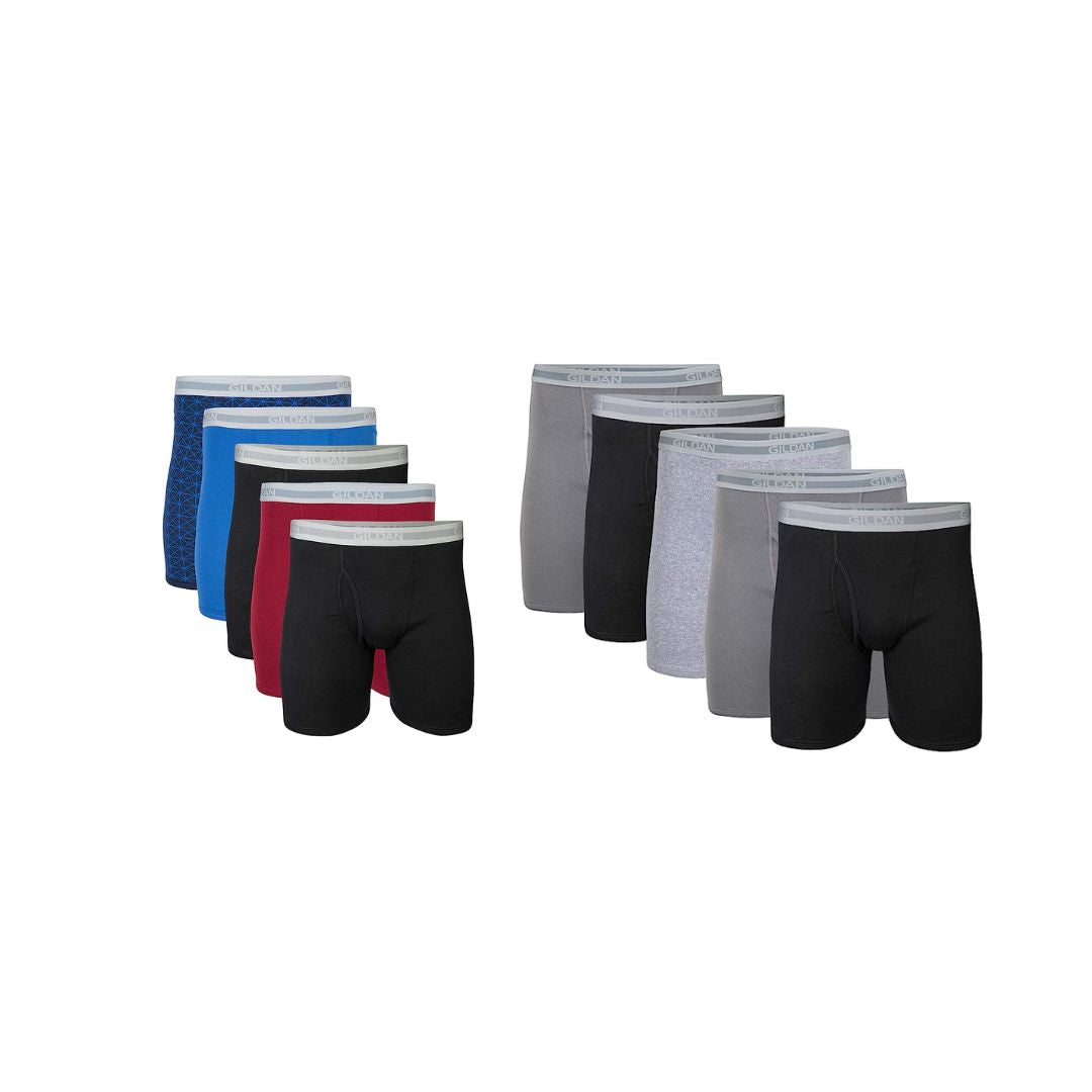 Gildan Men’s Underwear Boxer Briefs (5 Pack) – simplexdeals