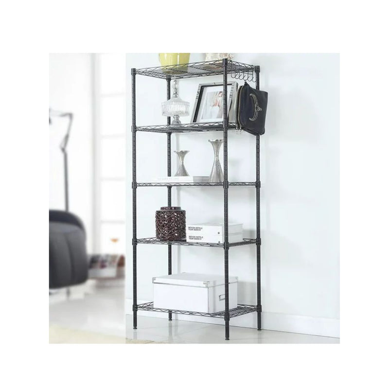 5 Tier Layer Adjustable Wire Storage Rack