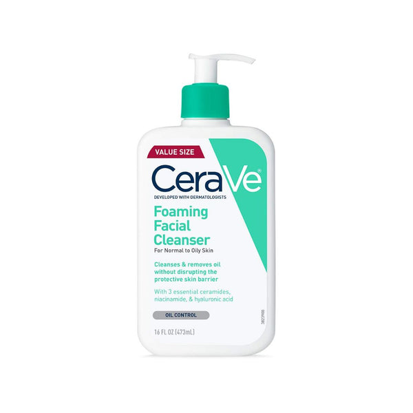 CeraVe Foaming Facial Cleanser 16oz Bottle