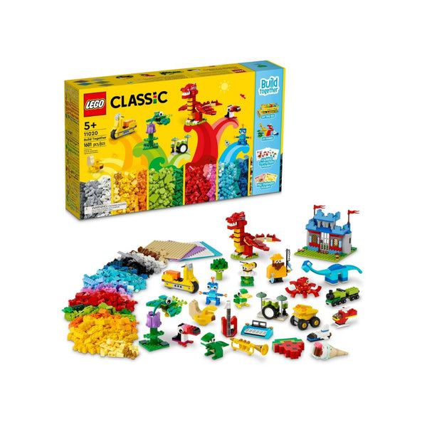 LEGO Classic Build Together 11020 Building Set (1,601 Pieces)