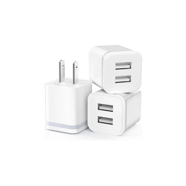 3 USB Wall Chargers
