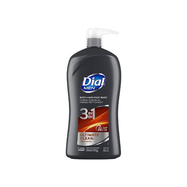 Dial Men 3in1 Body, Hair and Face Wash