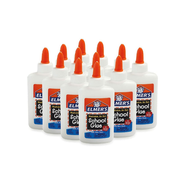 12 Elmers Liquid School Glue