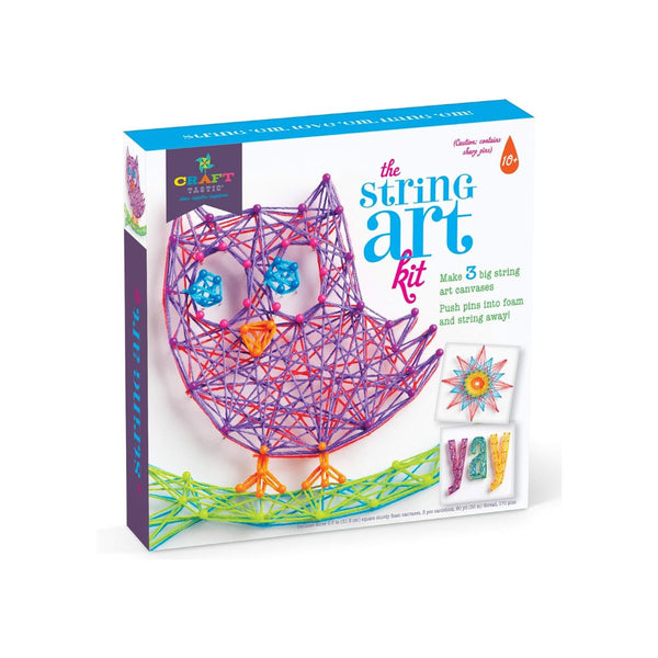 Craft-tastic DIY String Art – Owl Series