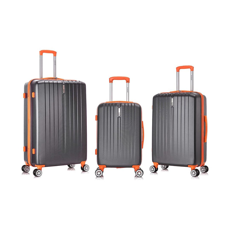 3-Piece Rockland Hardside Luggage Sets (18 Colors)