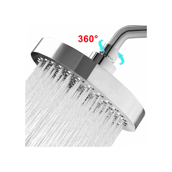 6" High Pressure Shower Head