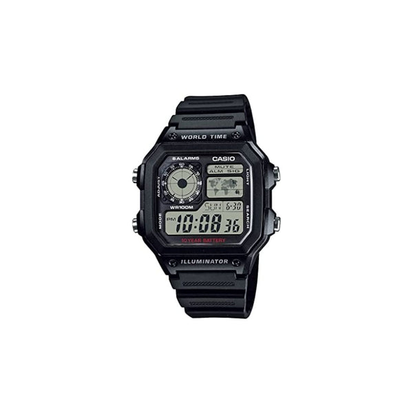 Casio Men's Black Analog Digital Multi-Function Watch