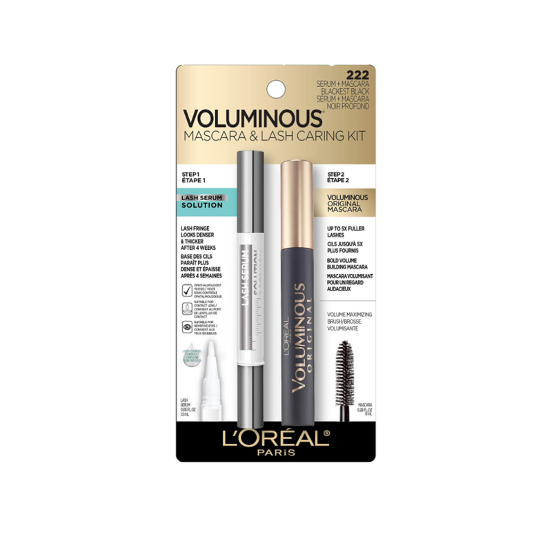 L’Oreal Lash Serum + Voluminous Double pack