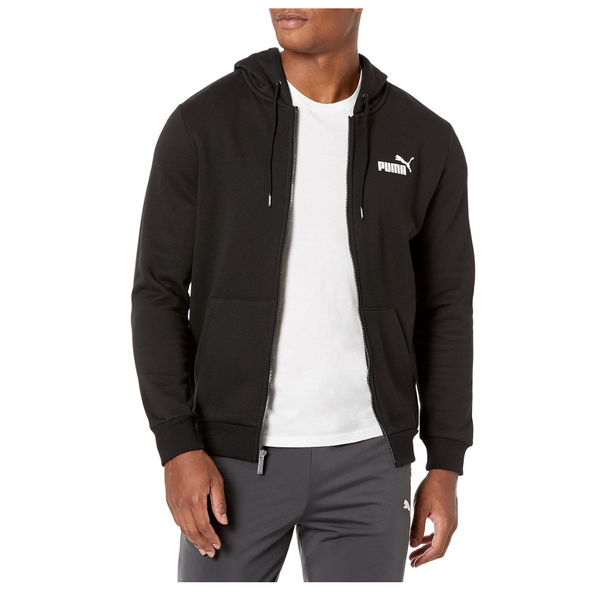 Puma Men's Essentials Full Zip Fleece Hoodie