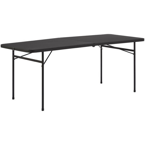 Mainstays 6 Foot Bi-Fold Plastic Folding Table