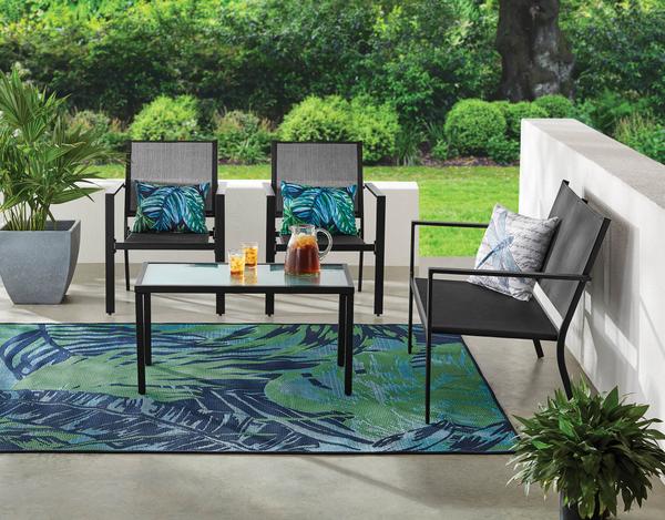 4-Piece Outdoor Patio Furniture Set via Walmart